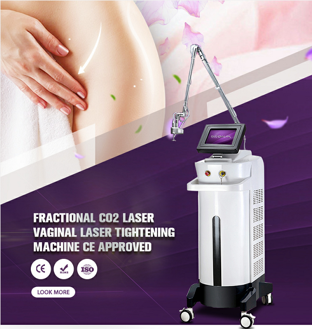 Machine de serrage vaginale partielle de retrait de cicatrice d'acné de laser de CO2 partiel